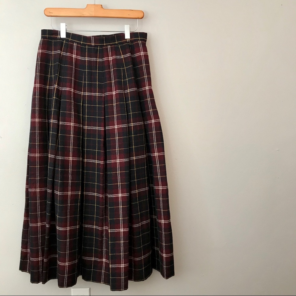 Vintage Doncaster Wool Skirt